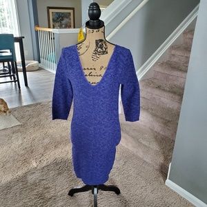 NWOT BCBG Bandage Type long sleeve dress